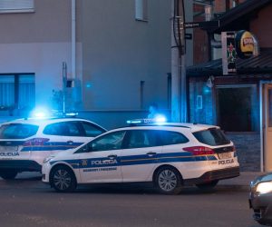 06.07.2019., Zagreb - Policija osigurava mjesto pucnjave u Juznoj ulici u zagrebackoj Dubravi.
Photo: Davor Puklavec/PIXSELL