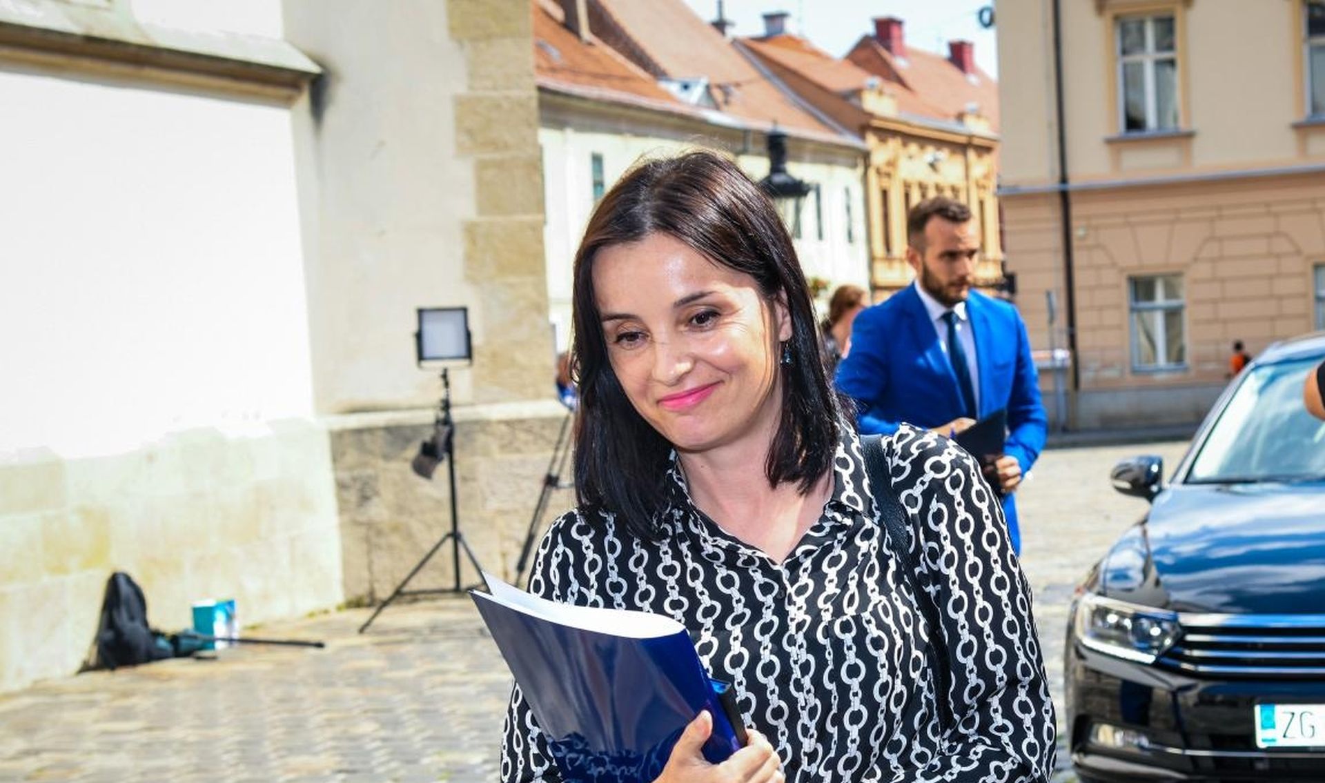 22.07.2019. Zagreb - Dolazak ministara u Vladu Republike Hrvatske. Ministrica Marija Vuckovic   Photo: Josip Regovic/PIXSELL
