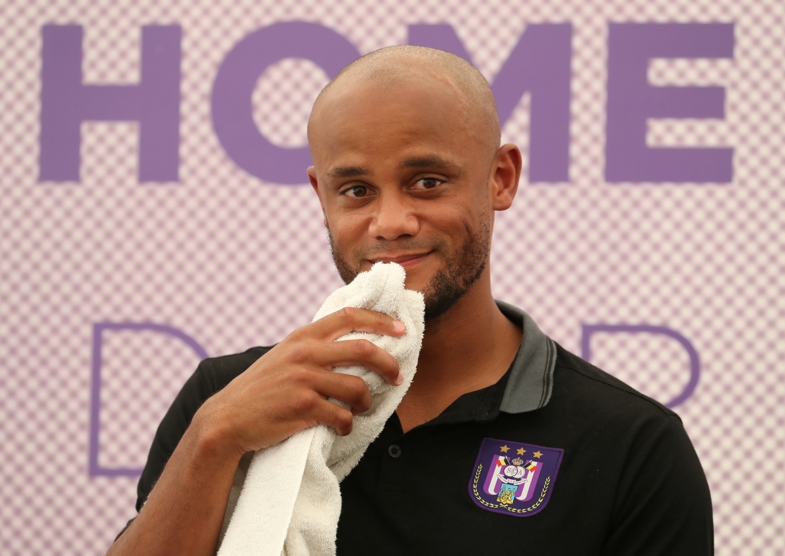 Anderlecht - Vincent Kompany Press Conference Soccer Football - Anderlecht - Vincent Kompany Press Conference - Neerpede Training Center, Brussels, Belgium - June 25, 2019  Anderlecht Player-Coach Vincent Kompany during the press conference  REUTERS/Yves Herman YVES HERMAN