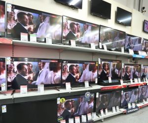 11.06.2018., Sibenik - Televizori na odjelu bijele tehnike. 

Photo: Dusko Jaramaz/PIXSELL