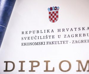 14.05.2018., Zagreb - Diploma Ekonomskog fakulteta Sveucilista u Zagrebu. 

Photo: Igor Soban/PIXSELL