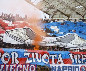 22.09.2019., stadion Poljud, Split - Hrvatski Telekom Prva liga, 9. kolo, HNK Hajduk - NK Inter Zapresic.

Photo: Milan Sabic/PIXSELL