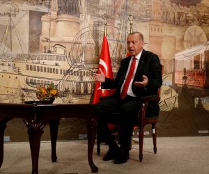 Turkish President Tayyip Erdogan speaks during an interview with Reuters in Istanbul Turkish President Tayyip Erdogan speaks during an interview with Reuters in Istanbul, Turkey, September 13, 2019. REUTERS/Umit Bektas UMIT BEKTAS