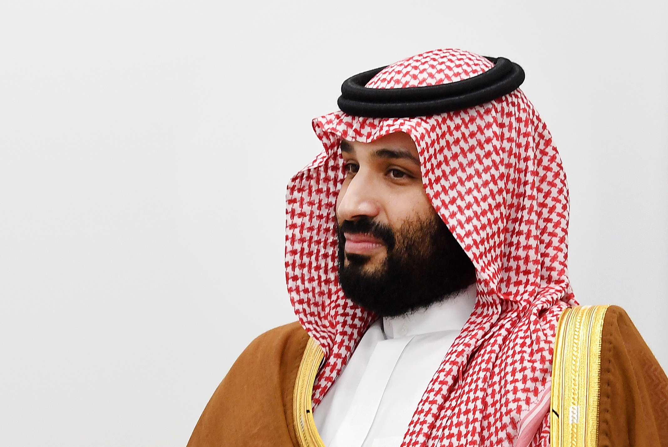 epa07881697 (FILE) - British Prime Minister Theresa May (not pictured) and Crown Prince Mohammed bin Salman of Saudi Arabia hold talks during the second day of the G20 summit in Osaka, Japan, 29 June 2019 (issued 30 September 2019). In an exclusive interview with US television network CBS on 29 September 2019, Mohammed bin Salman warned the international community of the threat posed by Iran to the global oil trade. Iran has been accused by Saudi Arabia and the US of attacking two oilfields in eastern Saudi Arabia last month, allegations that Tehran have denied.  EPA/ANDY RAIN / POOL