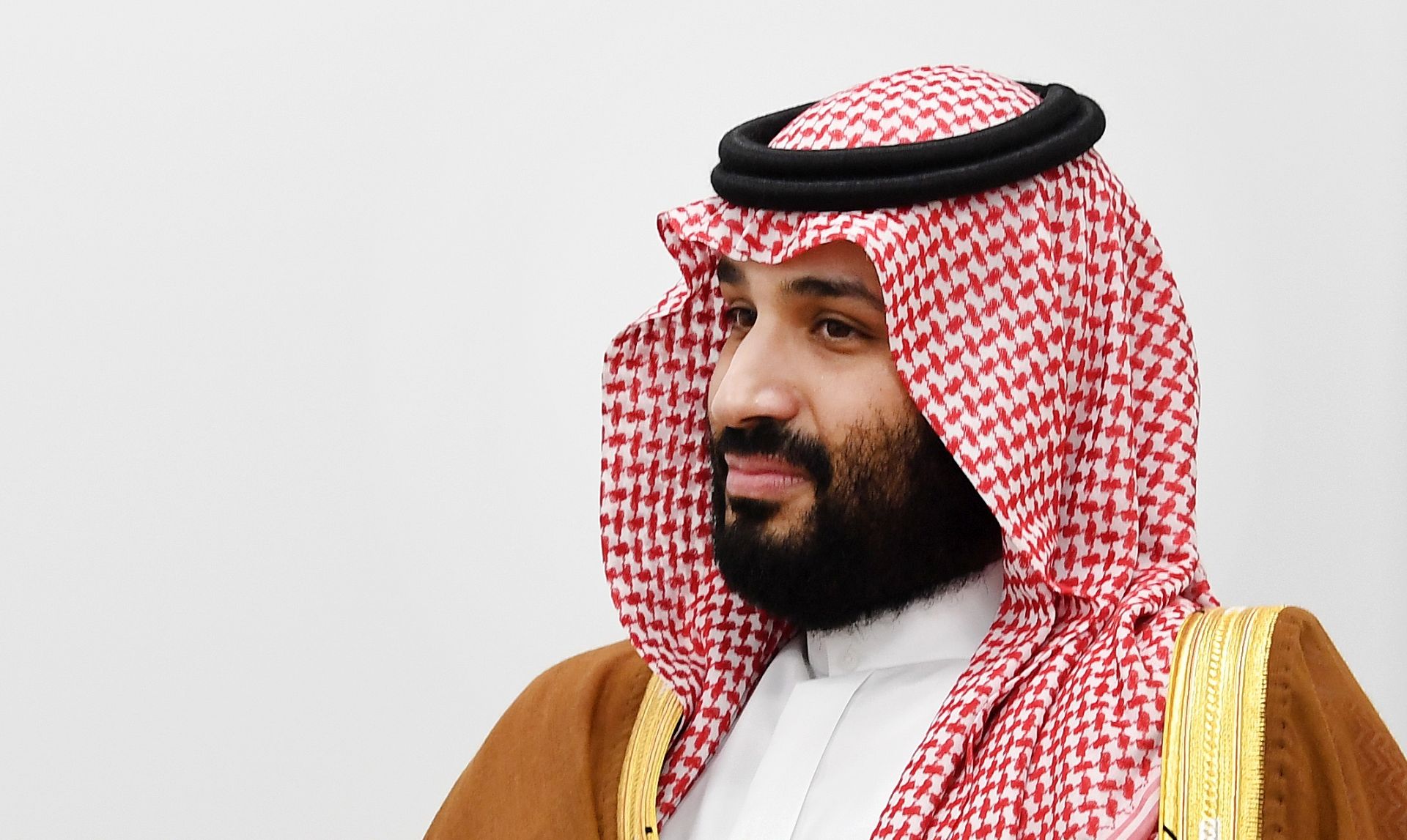 epa07881697 (FILE) - British Prime Minister Theresa May (not pictured) and Crown Prince Mohammed bin Salman of Saudi Arabia hold talks during the second day of the G20 summit in Osaka, Japan, 29 June 2019 (issued 30 September 2019). In an exclusive interview with US television network CBS on 29 September 2019, Mohammed bin Salman warned the international community of the threat posed by Iran to the global oil trade. Iran has been accused by Saudi Arabia and the US of attacking two oilfields in eastern Saudi Arabia last month, allegations that Tehran have denied.  EPA/ANDY RAIN / POOL