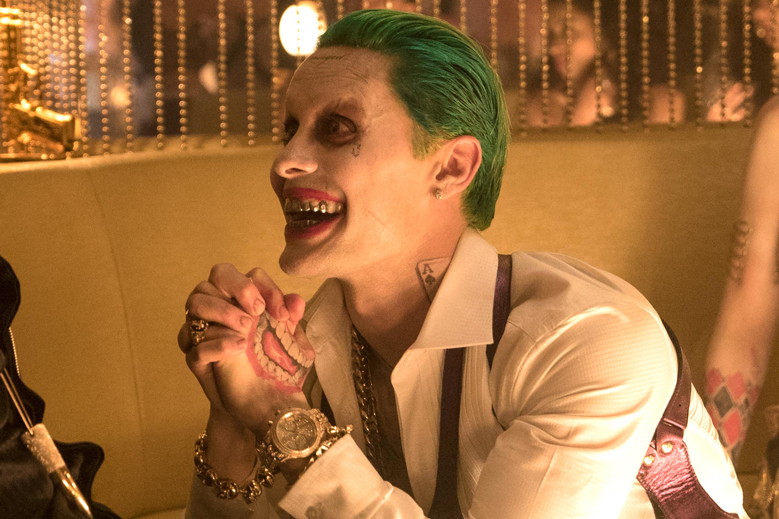 Jared Leto Joker Smile 