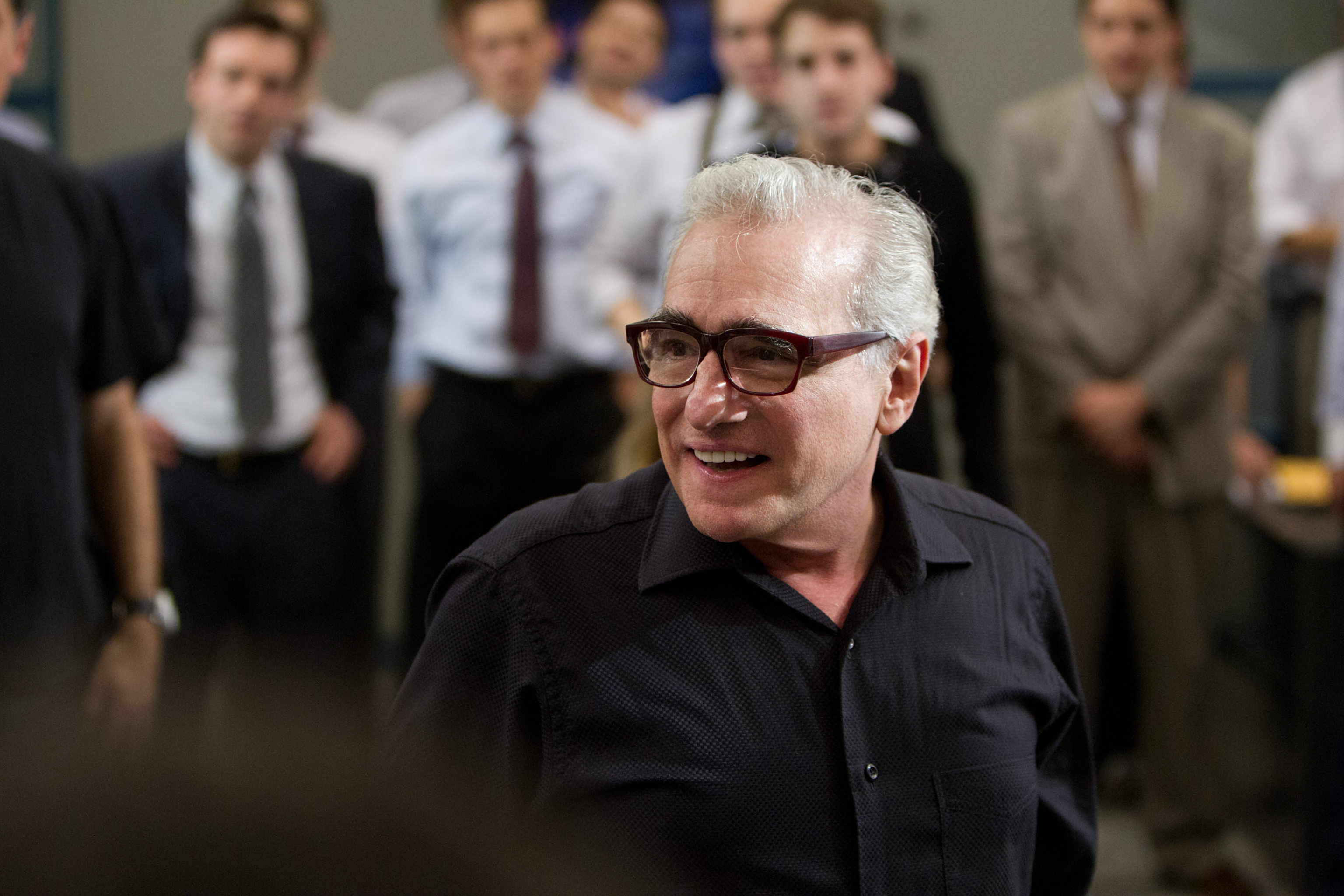 Director/Producer Martin Scorsese on the set of THE WOLF OF WALL STREET, from Paramount Pictures and Red Granite Pictures.
 