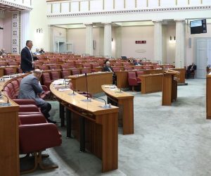 27.09.2019., Zagreb -  Sabor je 14. sjednicu nastavio raspravom o provedbi Uredbi Europskoga parlamenta i Vijeca.
Photo: Patrik Macek/PIXSELL