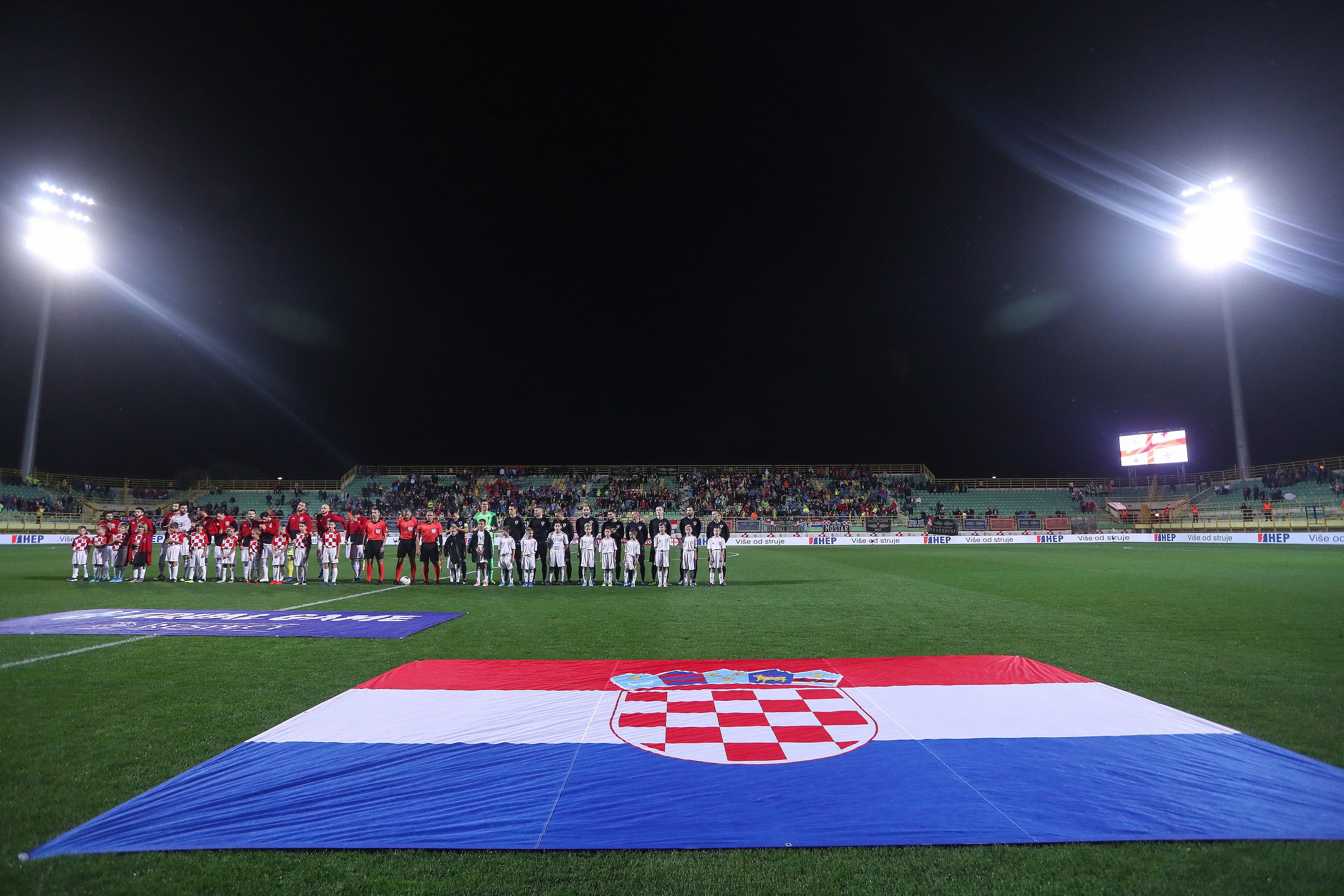 19.11.2019., Stadion Aldo Drosina, Pula - Prijateljska nogometna utakmica, Hrvatska - Gruzija. 
Photo: Luka Stanzl/PIXSELL