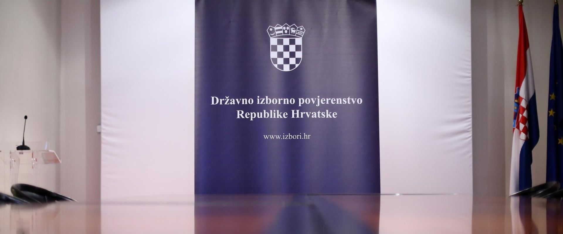 26.05.2019., Zagreb - U 23 sata, Drzavno izborno povjernstvo objavilo je prve nesluzbene rezultate Europskih izbora. 
Photo: Borna Filic/PIXSELL