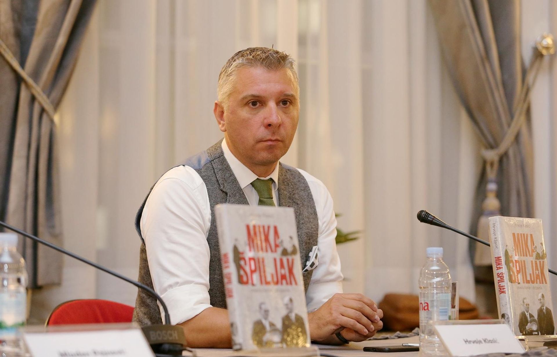 30.10.2019., HND, Zagreb - Promocija knjige Hrvoja Klasica "Mika Spiljak - Revolucionar i drzavnik". 
Photo: Dalibor Urukalovic/PIXSELL
