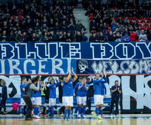 07.12.2019., Zagreb - U domu Drazena Petrovica odigrana futsal utakmica izmedju DInama i Hajduka.
Photo: Slavko Midzor/PIXSELL