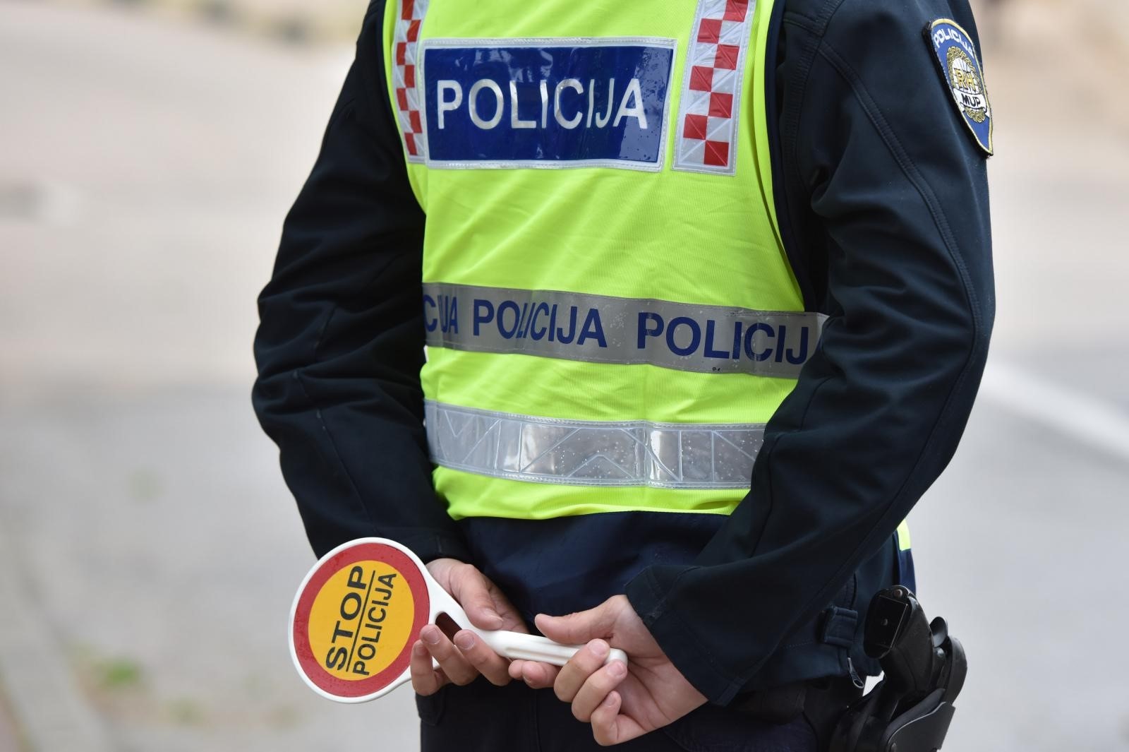 19.04.2018., Sibenik -
Policijska kontrola vozila
Photo: Hrvoje Jelavic/PIXSELL