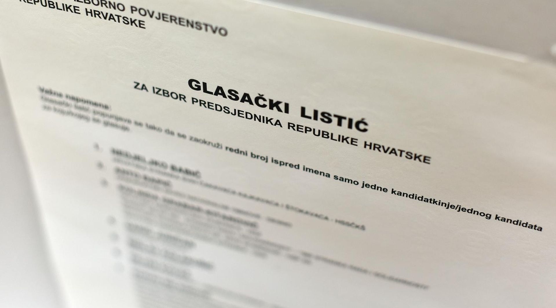 22.12.2019., Cakovec- Gradjani biraju predsjednika Republike Hrvatske.
Photo: Vjeran Zganec Rogulja/PIXSELL