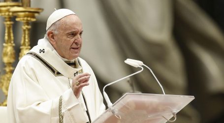 Papa protiv “nepravednih rješenja” na Bliskom istoku