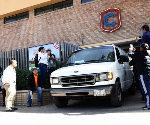 epa08118042 Forensic arrives to Cervantes School after a shooting which left two dead and six wounded, in the city of Torreon in the state of Coahuila, Mexico, 10 January 2020. An 11-year-old boy opened fire at a school in Mexico on 10 January leaving two dead, including the shooter, and six wounded, reported the Secretary of Public Security of the State of Coahuila in the Laguna Region. The event took place at an elementary school in the Mexican city of Torreon at 08:30 local time (14.30 GMT) at Colegio Cervantes.  EPA/Andre Herrera
