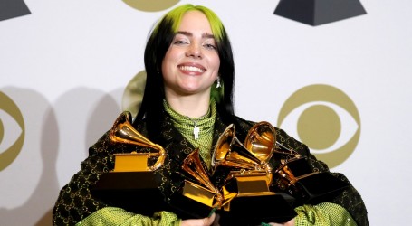 TRIJUMF TINEJDŽERICE: Billie Eilish osvojila četiri glavna Grammyja