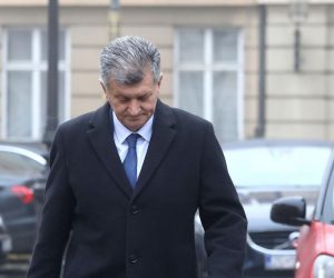 27.01.2020., Zagreb - Ministar zdravstva Milan Kujundzic dolazi u Banske dvore. Photo: Patrik Macek/PIXSELL