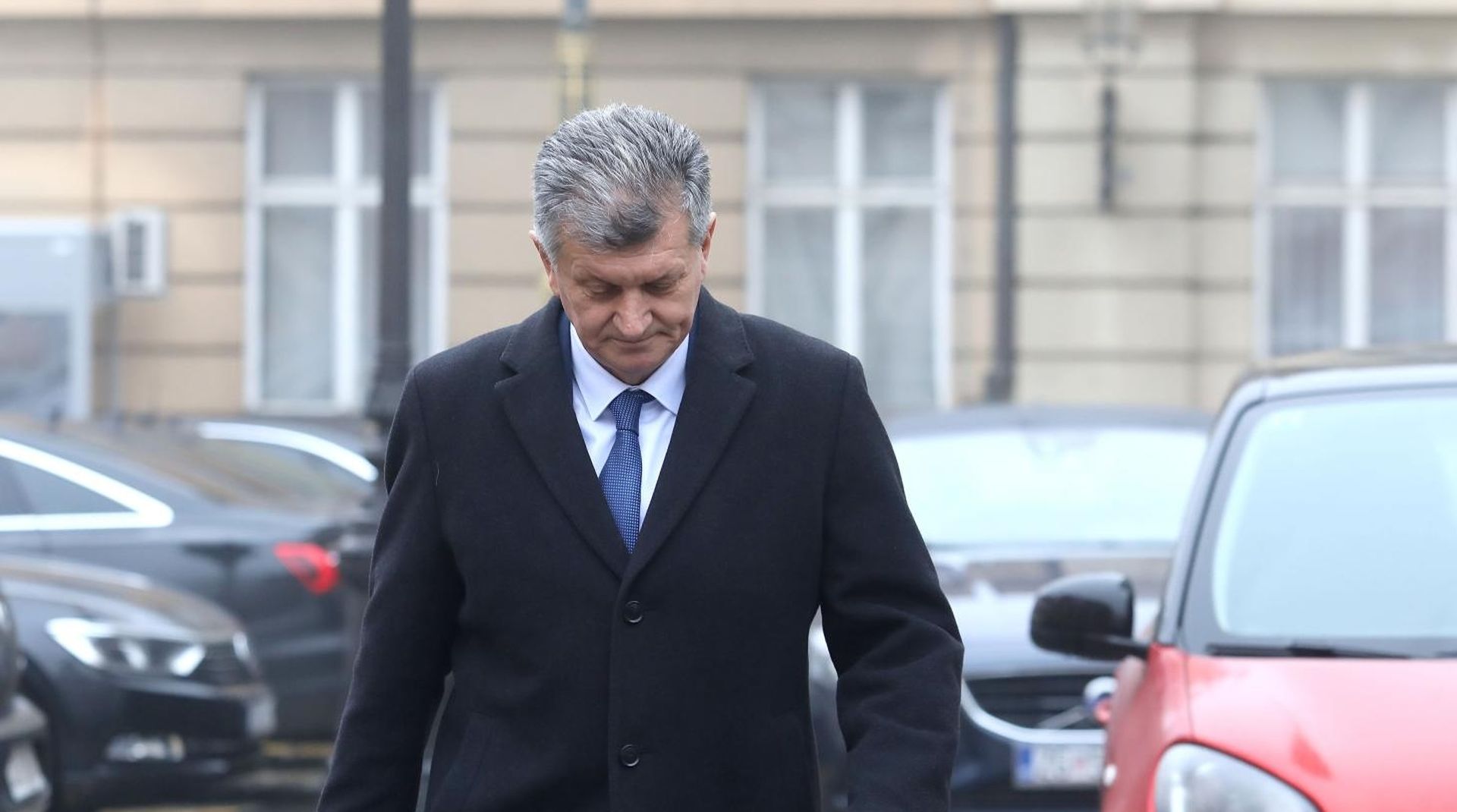 27.01.2020., Zagreb - Ministar zdravstva Milan Kujundzic dolazi u Banske dvore. Photo: Patrik Macek/PIXSELL