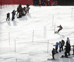 11.03.2012., Slovenija, Kranjska gora - Slalom utrka Svjetskog skijaskog kupa Pokal Vitranc.Ivica Kostelic na prvoj voznji.
Photo: Jurica Galoic/PIXSELL