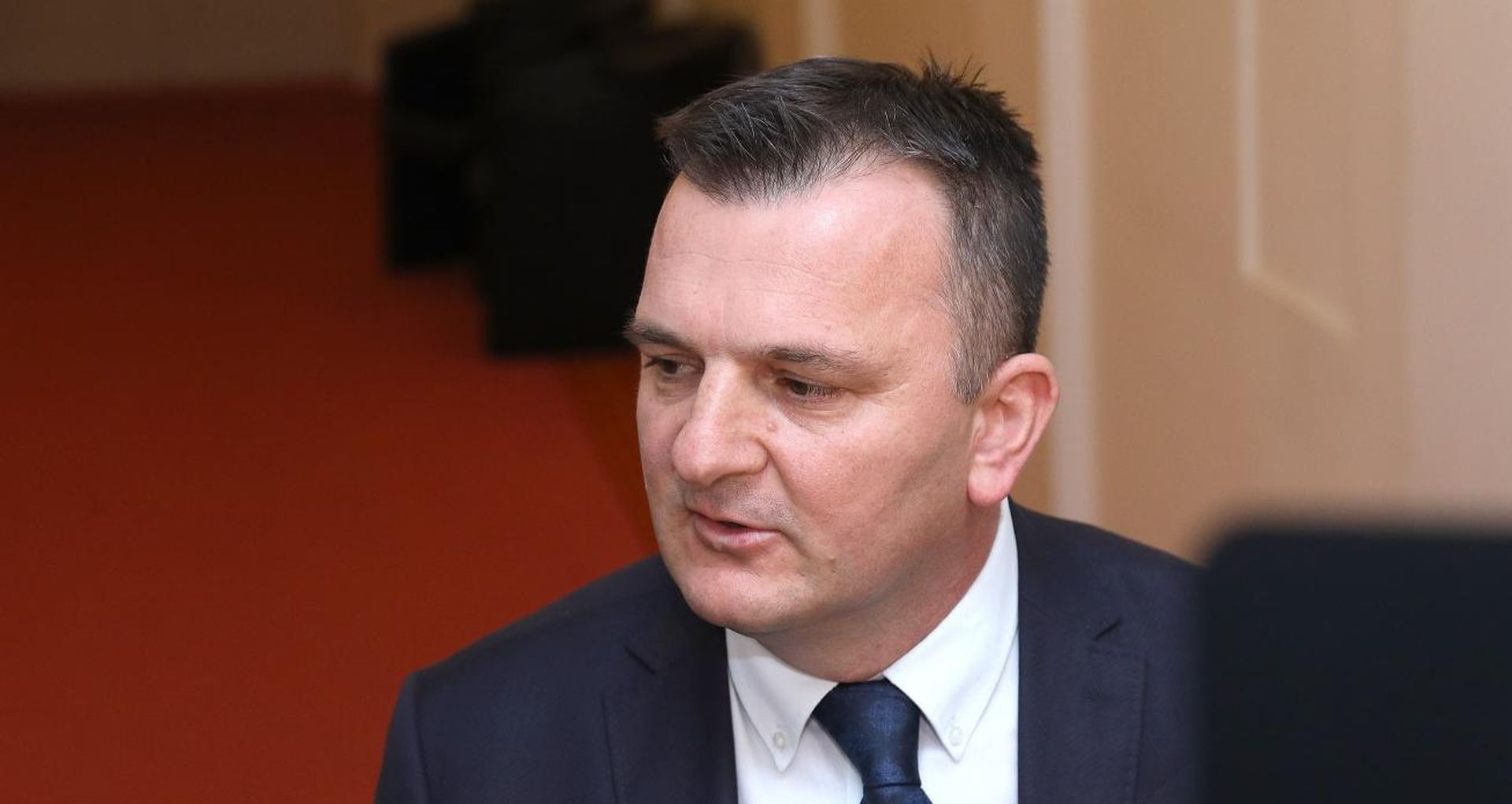 14.02.2020., Zagreb - Petar Skoric komentirao je u Saboru odustajanje od kandidature na stranackim izborima u HDZ-u.
Photo: Patrik Macek/PIXSELL
