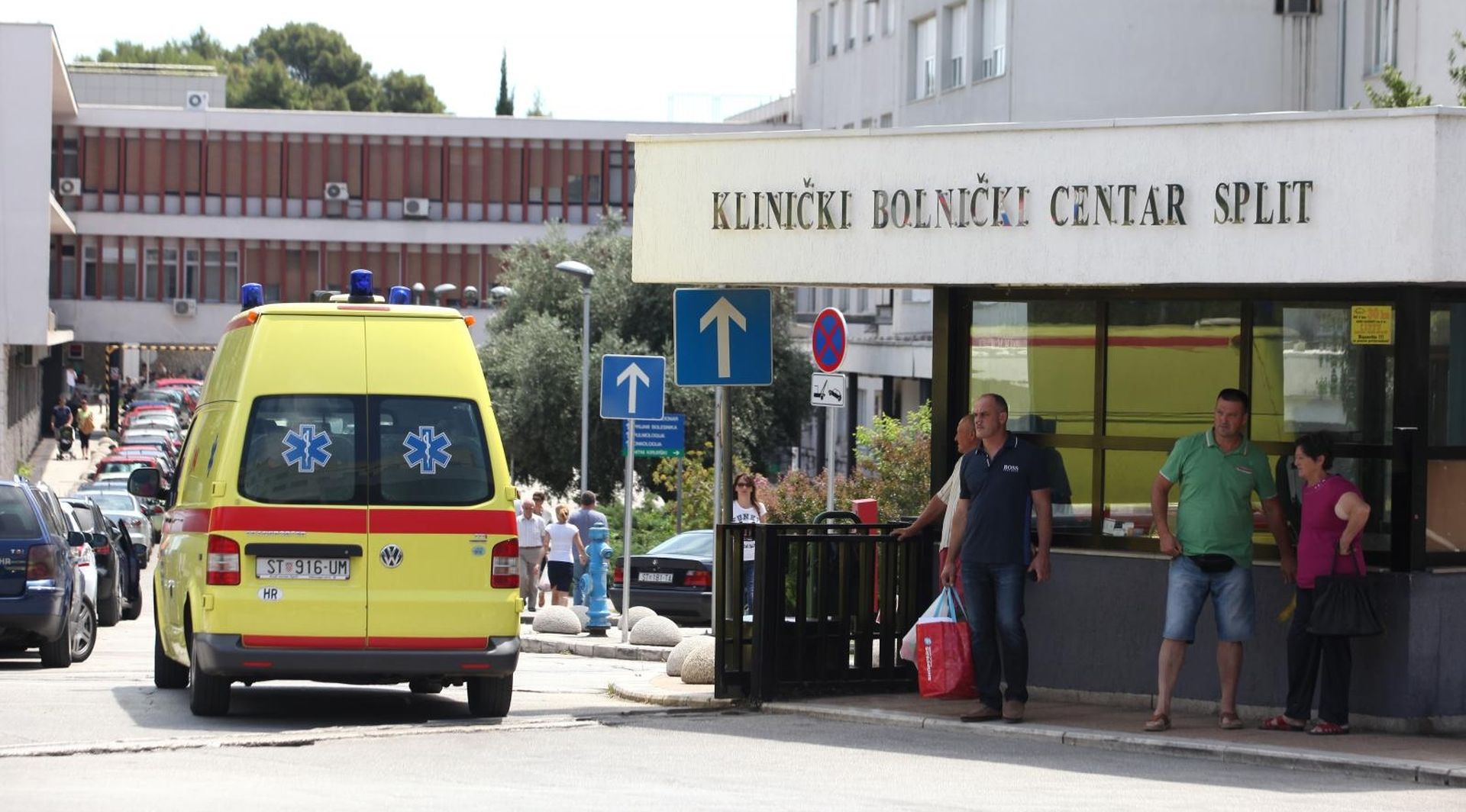 30.06.2015., Split - Klinicki bolnicki centar Firule, hitan prijem. Photo: Miranda Cikotic/PIXSELL