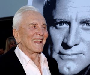 FILE PHOTO: Actor Douglas arrives to receive an inaugural award for Excellence in film presented by the Santa Barbara International Film Festival in Santa Barbara FILE PHOTO: Actor Kirk Douglas arrives to receive an inaugural award for Excellence in film presented by the Santa Barbara International Film Festival at a black-tie gala fundraiser in his honor at the Bacara Resort & Spa in Santa Barbara, California, July 30, 2006. REUTERS/Phil Klein/File Photo Phil Klein