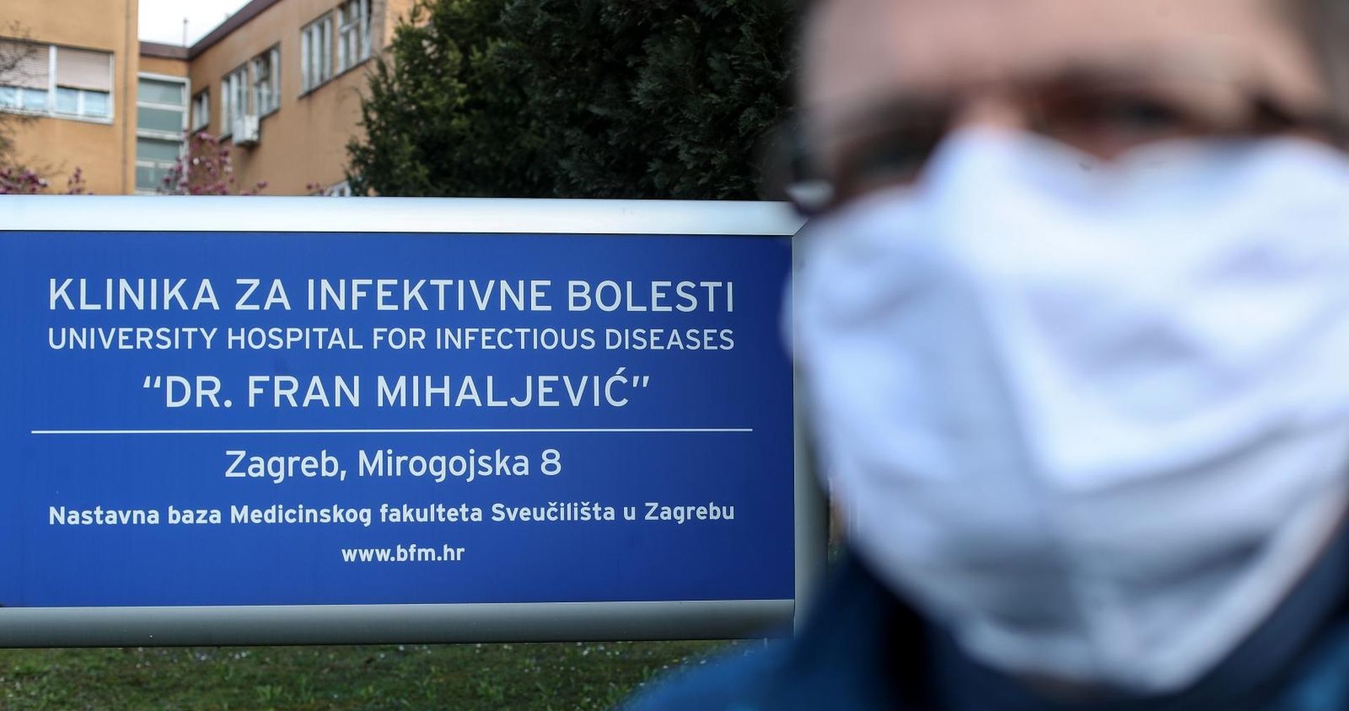 14.03..2020., Zagreb - Klinika za infektivne bolesti Dr. Fran Mihaljevic.
Photo: Igor Kralj/PIXSELL