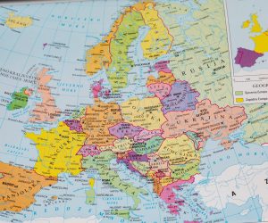 Karta svijeta 24.03.2019., Karta Europe.
Photo: Grgo Jelavic/PIXSELL