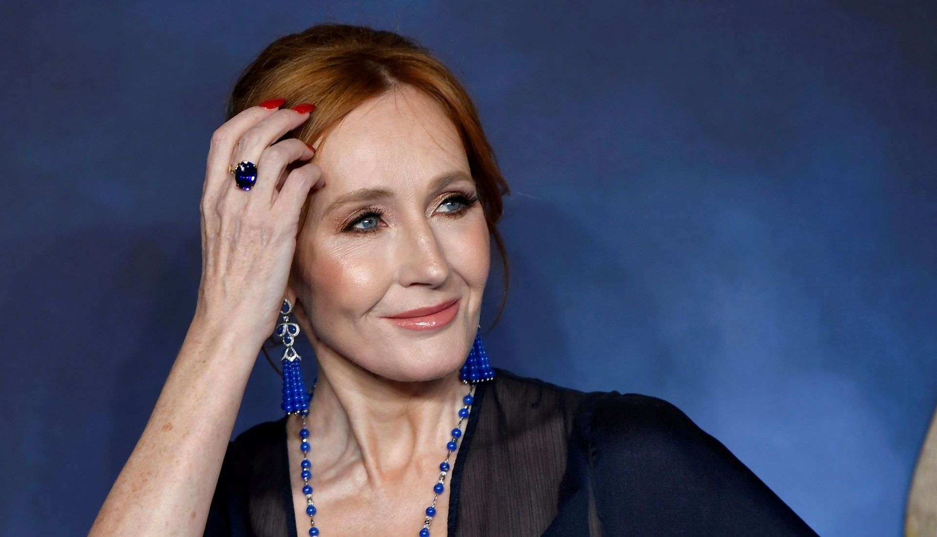 FILE PHOTO: 'Fantastic Beasts: The Crimes of Grindelwald' premiere in London FILE PHOTO: Writer J.K. Rowling attends the British premiere of 'Fantastic Beasts: The Crimes of Grindelwald' movie in London, Britain, November 13, 2018. REUTERS/Toby Melville/File Photo Toby Melville