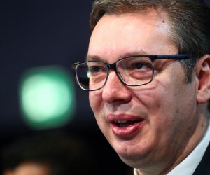 2020 World Economic Forum in Davos Serbia's President Aleksandar Vucic attends the opening of the 50th World Economic Forum (WEF) in Davos, Switzerland January 20, 2020. REUTERS/Denis Balibouse DENIS BALIBOUSE