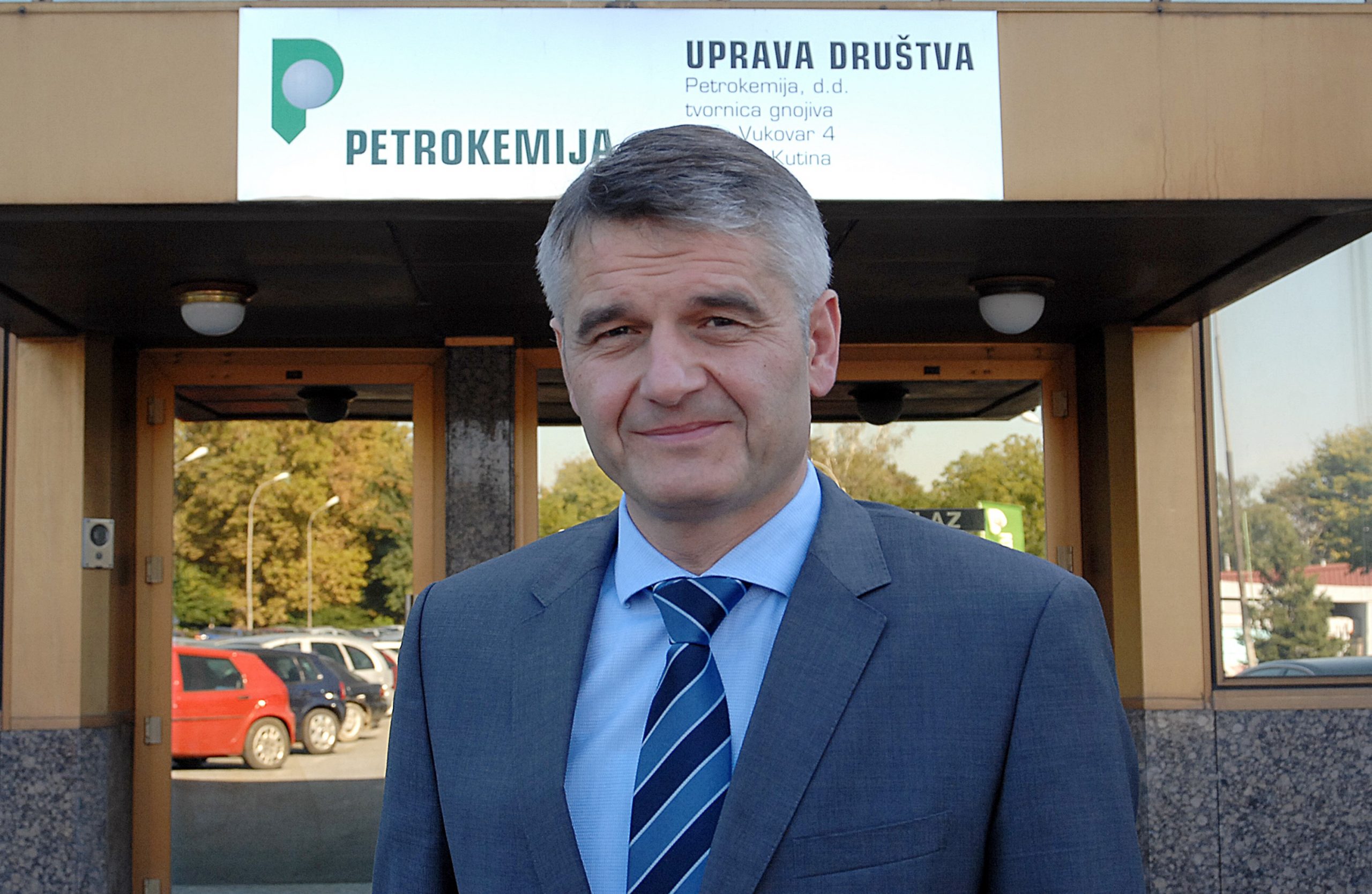 04.10.2013., Kutina - Dragan Marcinko, predsjednik Uprave Petrokemije d.d.
Photo: Nikola Cutuk/PIXSELL