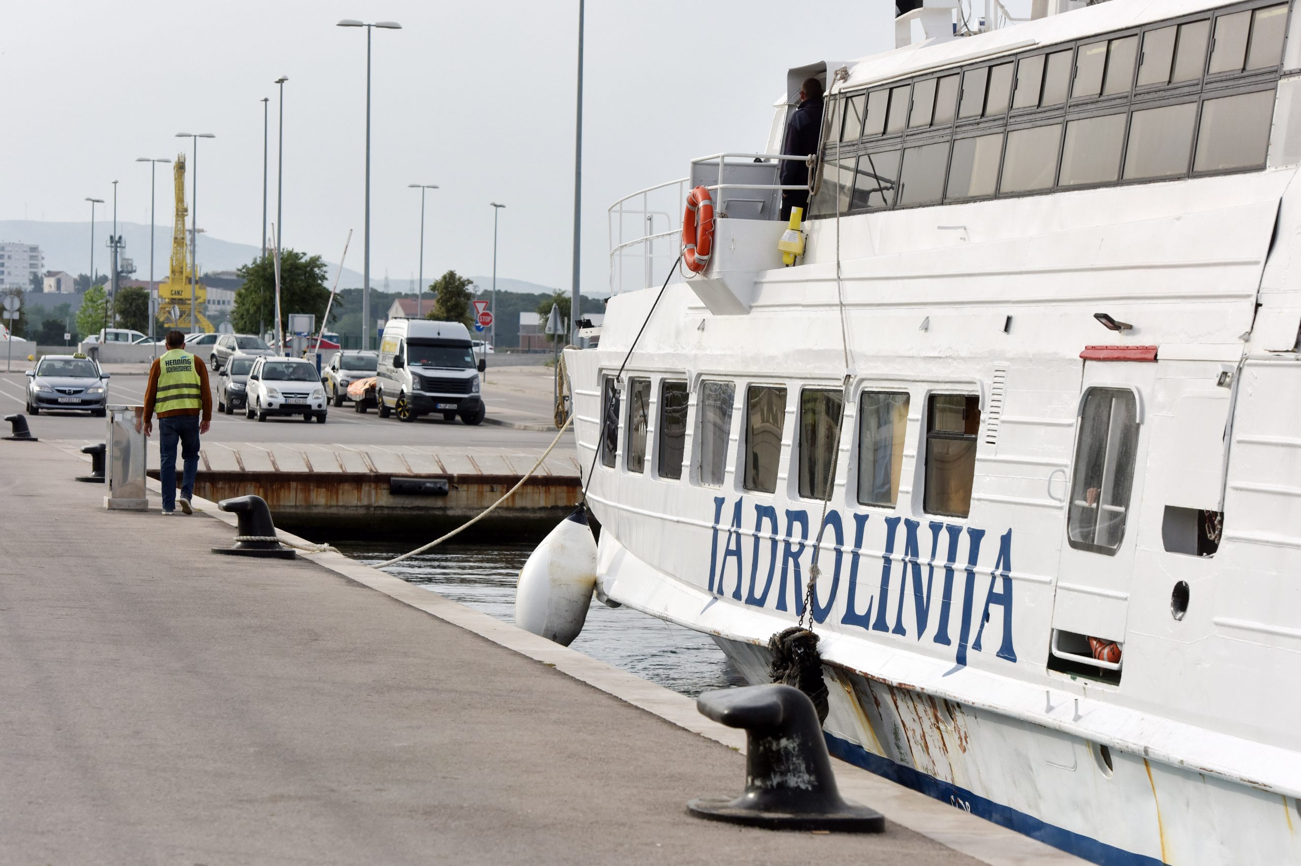 18.05.2020., Sibenik - Odlukom stozera Civile zastite od danas se ukidaju mjere ogranicenja za javni prijevoz u linijskom obalnom pomorskom prometu.
Photo: Hrvoje Jelavic/PIXSELL