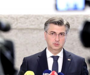 18.05.2020., Zagreb - Premijer Andrej Plenkovic komentirao je raspustanje Sabora. 
Photo: Patrik Macek/PIXSELL
