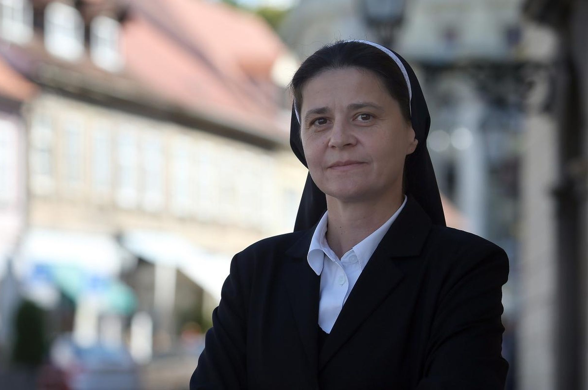 04.09.2017., Zagreb - Sestra Jelena Loncar, ravnateljica Caritasa Zagrebacke nadbiskupije.
Photo: Dalibor Urukalovic/PIXSELL