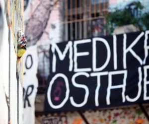 12.05.2017., Zagreb - U galeriji “Siva” unutar kompleksa bivse tvornice lijekova Medika,  odrzana konferencija za novinare o zatvaranju Medike.
Photo: Slavko Midzor/PIXSELL