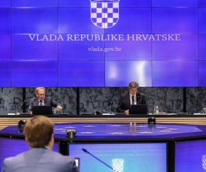 21.05.2020,Zagreb - Sjednica Vlade RH odrzana je u plenarnoj dvorani NSK.
Photo: Jurica Galoic/PIXSELL