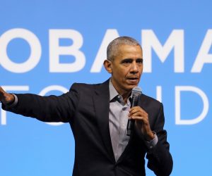 FILE PHOTO: Former U.S. President Barack Obama speaks during an Obama Foundation event in Kuala Lumpur FILE PHOTO: Former U.S. President Barack Obama speaks during an Obama Foundation event in Kuala Lumpur, Malaysia, December 13, 2019. REUTERS/Lim Huey Teng/File Photo Lim Huey Teng