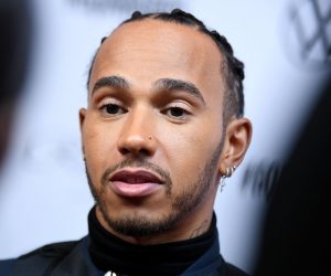 FILED - 07 November 2019, Berlin: British Formula One driver of Mercedes AMG Petronas team Lewis Hamilton speaks at the presentation of the GQ Men of the Year Awards. 
Hamilton and Valtteri Bottas topped the timesheets for Mercedes in first practice for the Formula One Hungarian Grand Prix on Friday with controversial Racing Point again making an impression. Photo: Britta Pedersen/zb/dpa