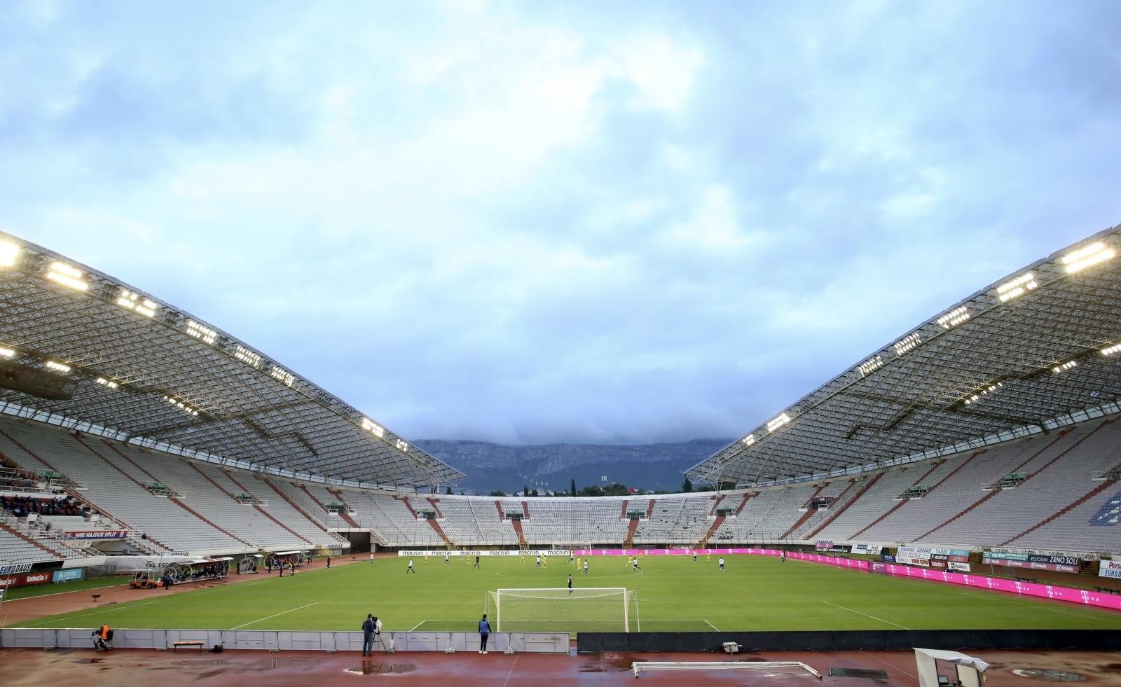 05.06.2020., stadion Poljud, Split - Hrvatski Telekom Prva liga, 27. kolo, HNK Hajduk -NK Inter Zapresic. 
Photo: Ivo Cagalj/PIXSELL