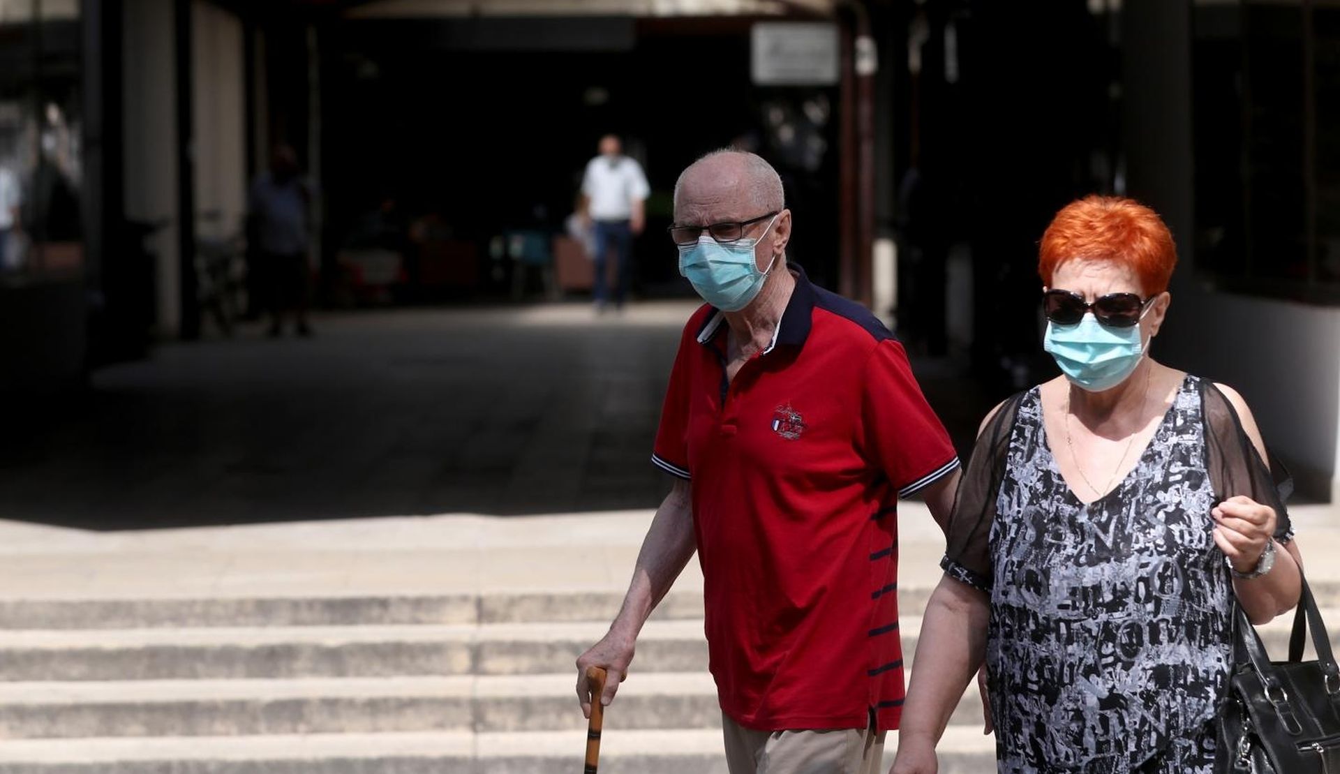 15.07.2020., Zagreb -  Odluku Stozera o nuznoj mjeri obaveznog korisenja maski za lice gradjani se vecinom pridrzavaju, noseci masku i na javnim povrsinama.-.Photo: Zeljko Lukunic/PIXSELL