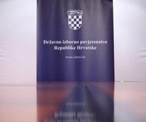 26.05.2019., Zagreb - U 23 sata, Drzavno izborno povjernstvo objavilo je prve nesluzbene rezultate Europskih izbora. 
Photo: Borna Filic/PIXSELL