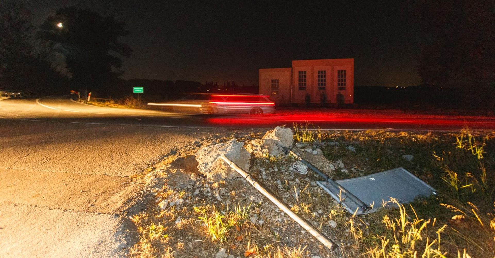 27.07.2020., Biograd na Moru - U prometnoj nesreci  koja se dogodila kod Jankolovaca kraj Biograda smrtno su stradale dvije osobe. Photo: Marko Dimic/PIXSELL