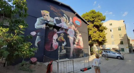 Alem Ćurin dobio mural u središtu Splita