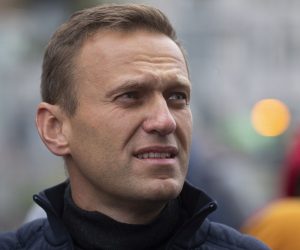 epa08613843 (FILE) - Russian opposition's mayoral candidate Alexei Navalny attends an opposition rally in support of political prisoners in Moscow, Russia, 29 September 2019 (reissued 20 August 2020). Navalny’s spokeswoman Kira Yarmysh said on social media on 20 August that the opposition leader and staunch critic of President Vladimir Putin was taken to hospital for alleged poisoning after he started feeling unwell during a flight from Siberia to Moscow. The plane made an emergency landing in the city of Omsk.  EPA/SERGEI ILNITSKY