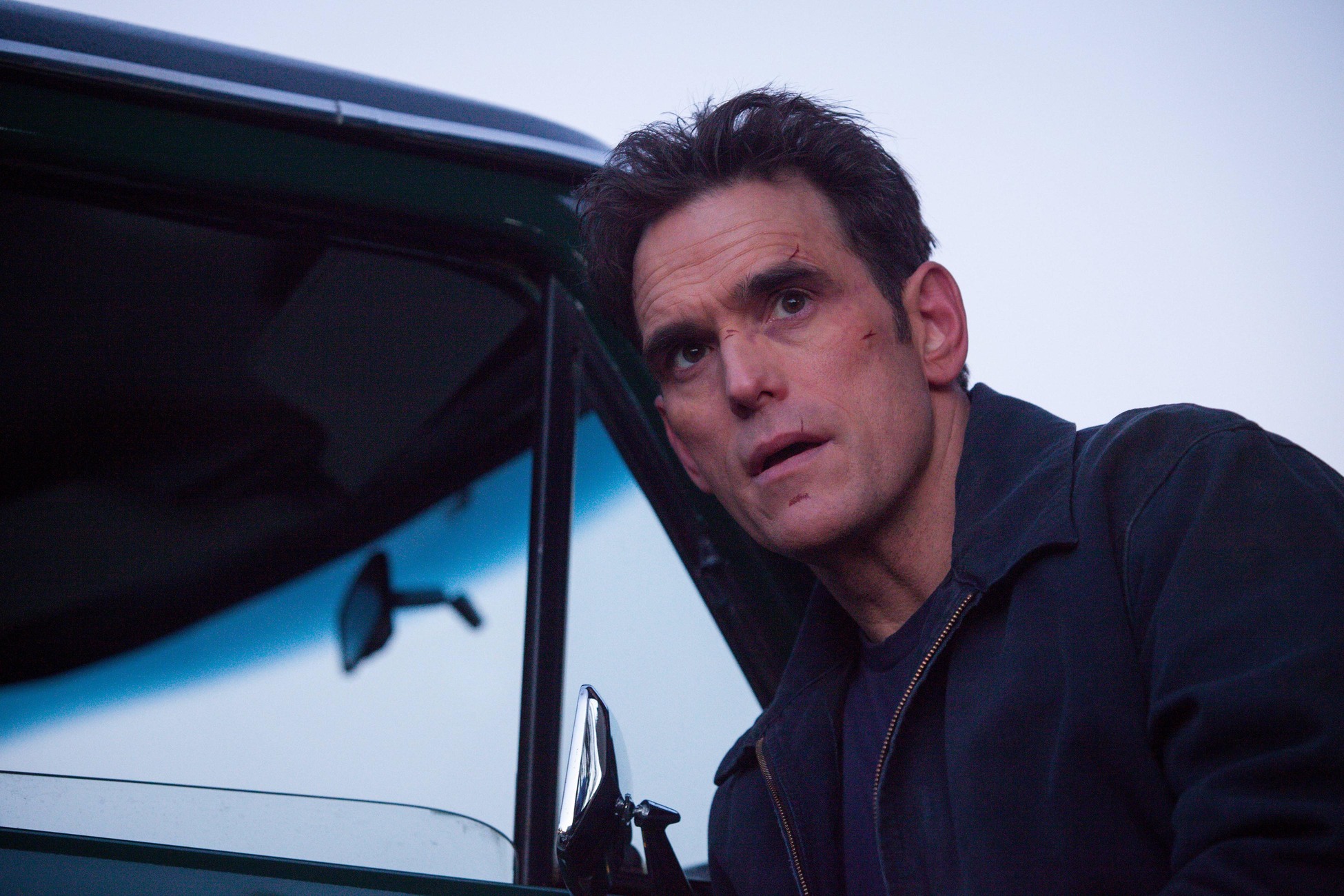 WAYWARD PINES:  Ethan (Matt Dillon) thinks he has found a way out of town in the "Our Town, Our Law" episode of WAYWARD PINES airing Thursday, May 28 (9:00-10:00 PM ET/PT) on FOX.  ©2015 Fox Broadcasting Co.  Cr:  Liane Hentscher/FOX