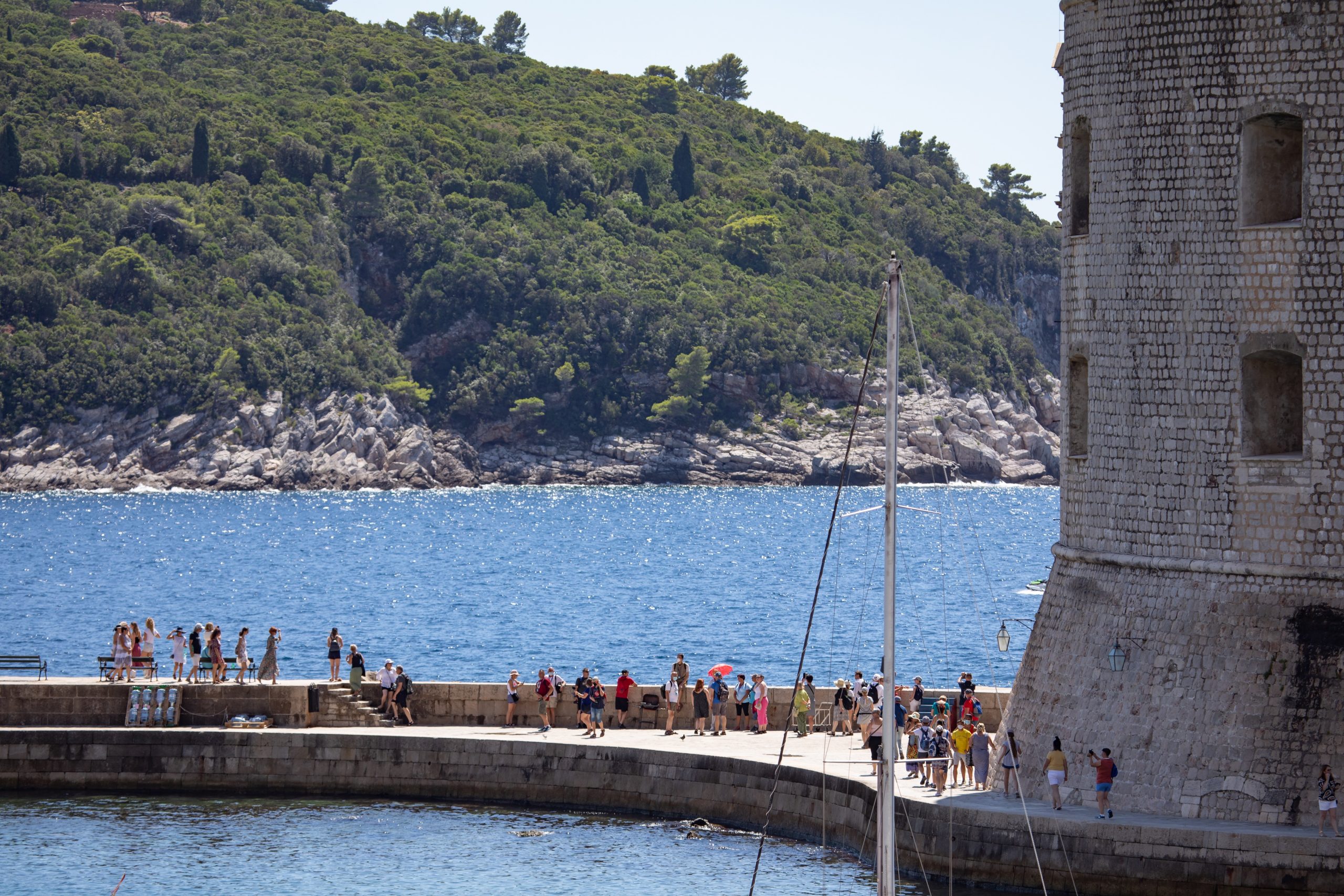 19.08.2020., Stara gradska jezgra, Dubrovnik - Gradski kadrovi. 
Photo: Grgo Jelavic/PIXSELL