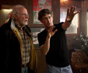 (Left to right) Bruce Dern and Alexander Payne on the set of NEBRASKA, from Paramount Vantage in association with FilmNation Entertainment, Blue Lake Media Fund and Echo Lake Entertainment.
NEB-02588