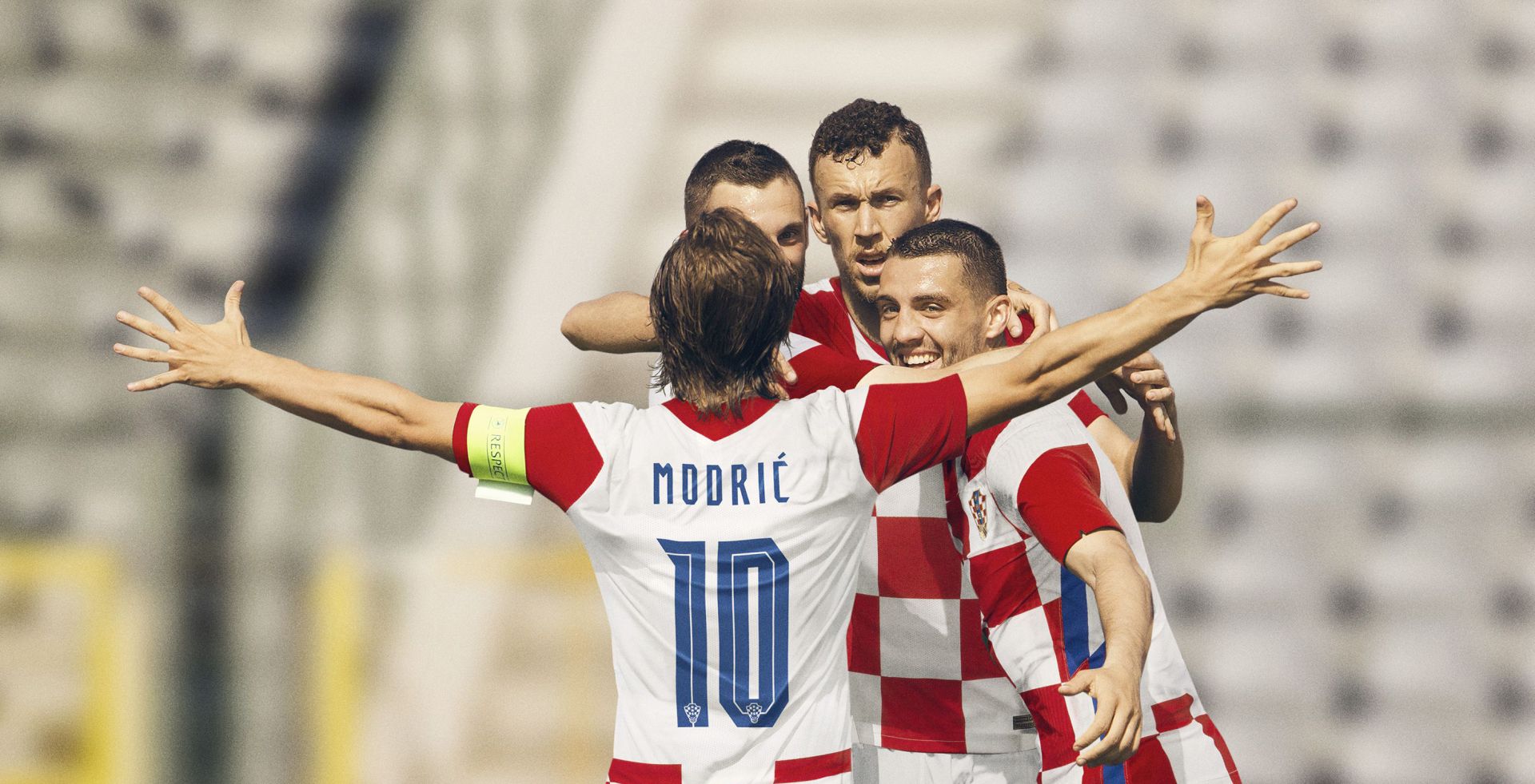 Zagreb, 1.9.2020.- Hrvatska nogometna reprezentacija predstavila je novu kolekciju dresova. 
foto HINA/ Nike/ HNS/ ua
