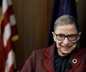 epa08679843 (FILE) - United States Supreme Court Justice Ruth Bader Ginsburg attends an event at New York Law School in New York, New York, USA, 06 February 2018. According to reports on 18 September 2020, United States Supreme Court Justice Ruth Bader Ginsburg has died at the age of 87. Justice Ginsburg, also known as RBG, took office on 10 August 1993 after an appointment by then US President Bill Clinton. She was the oldest of the nine serving supreme court judges at the time of her death.  EPA/JUSTIN LANE *** Local Caption *** 54091573